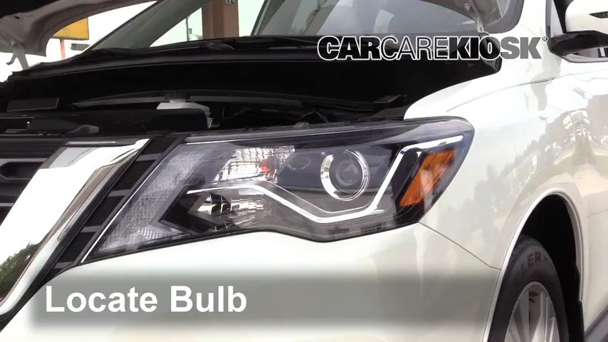 2018 Nissan Pathfinder S 3.5L V6 Éclairage Feu de jour (remplacer l'ampoule)